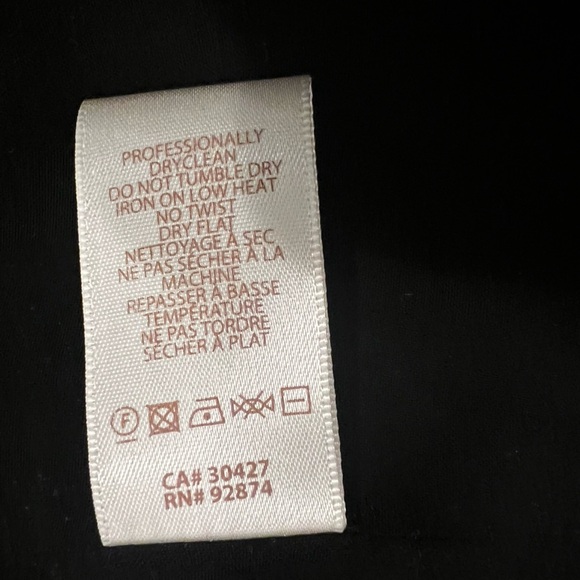 ELLA MOSS women open front blazer black and white/size M - Picture 8 of 9